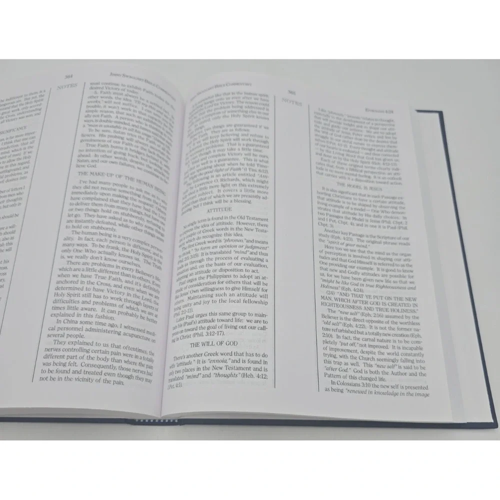 Jimmy Swaggart Bible Commentary Ephesians Christian Reference Study Book